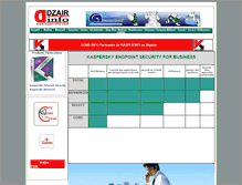 Tablet Screenshot of kaspersky.dzair-info.com