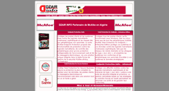Desktop Screenshot of mcafee.dzair-info.com